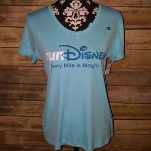 NWT Disney Champion running shirt size large